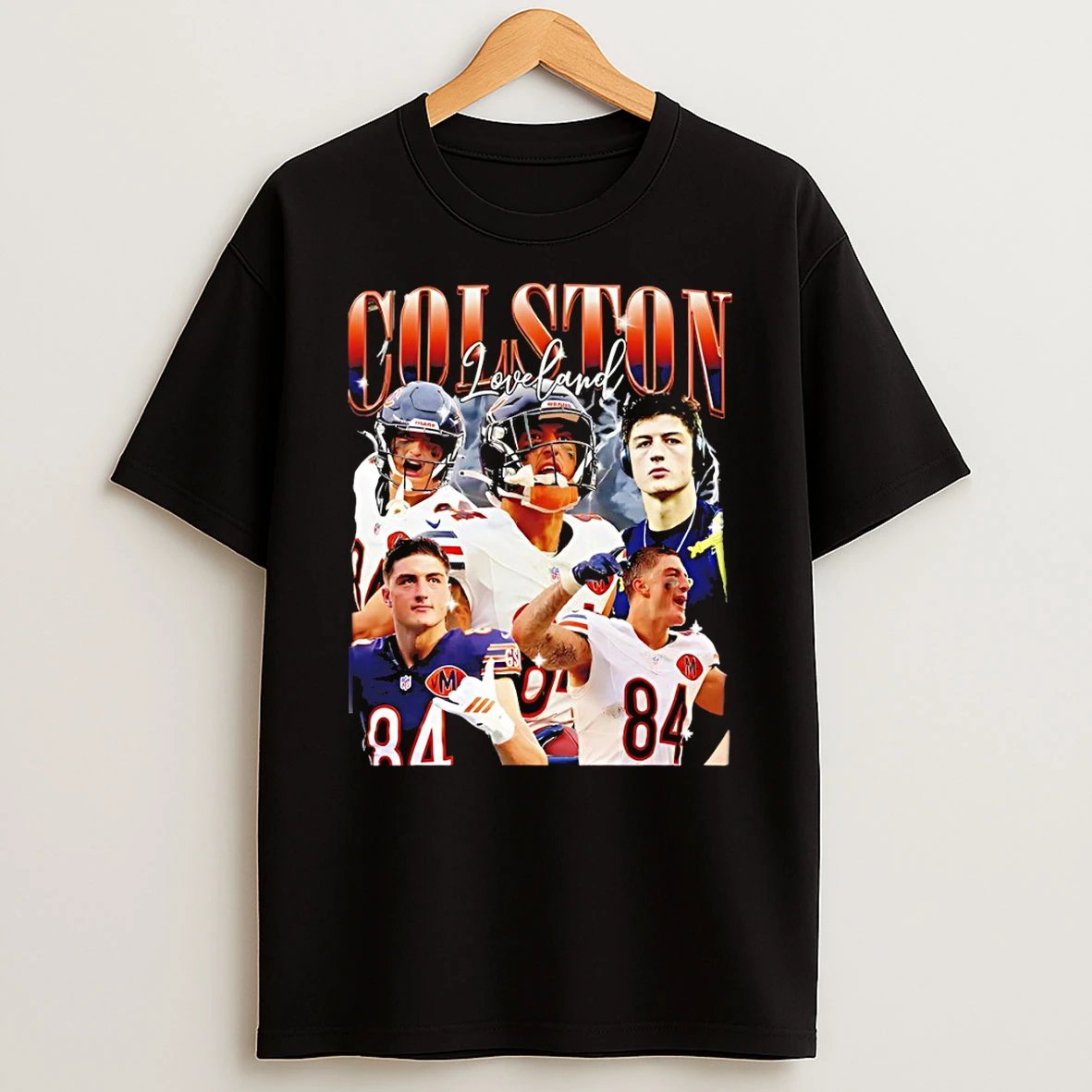 Love Land Colston Chicago Bears Football Good Better Best Graphic T Shirt