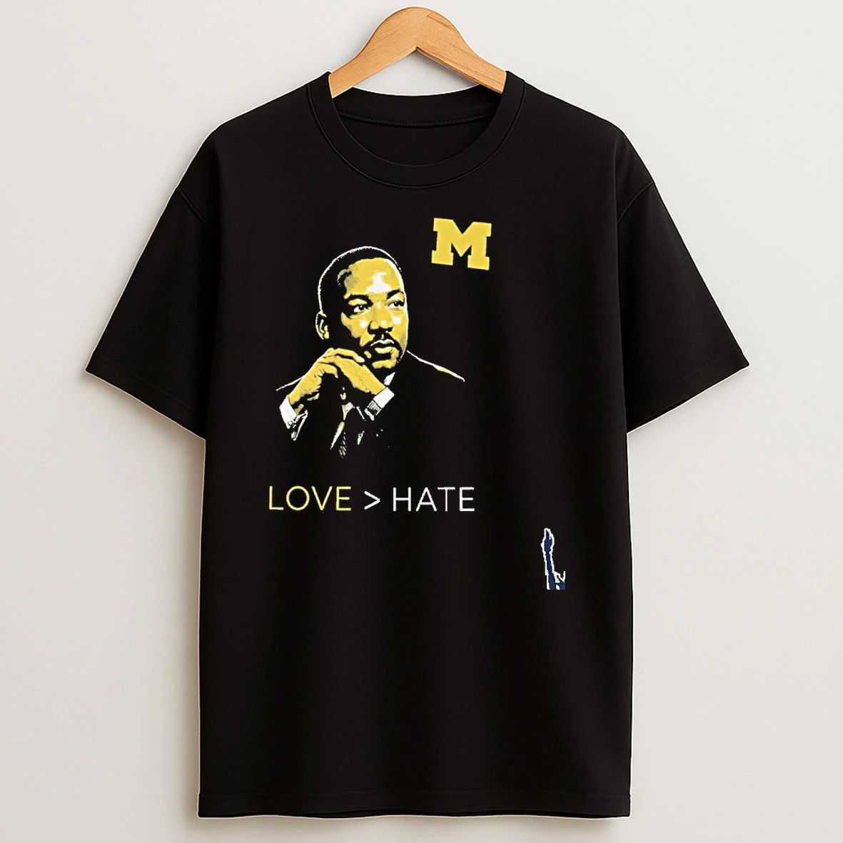 Love Martin Luther King Jr Hate Mlk Day T Shirt