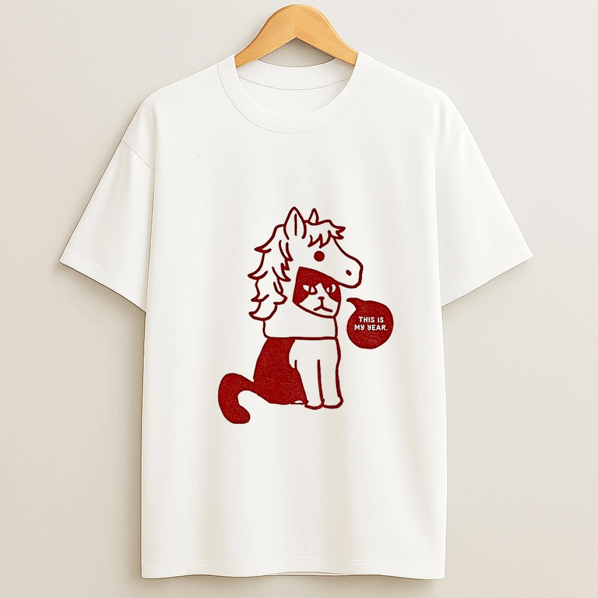 Lunar New Year Cat Year Of The Horse This Is My Year 2026 T Shirt