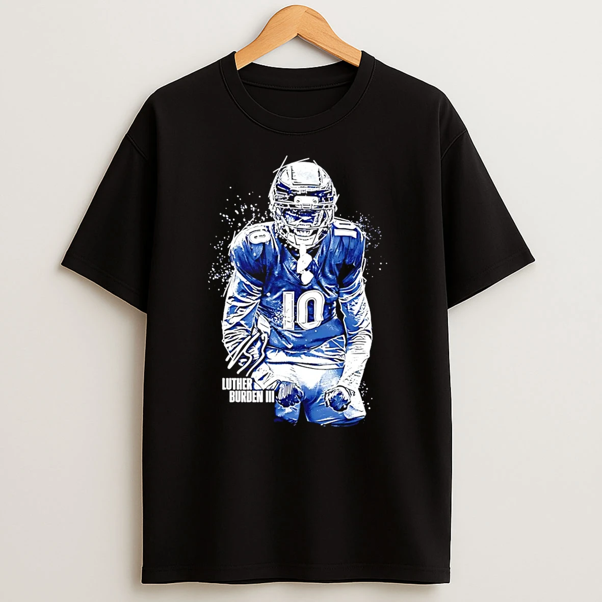 Luther Burden Iii Chicago Bears Bitmap Graphic T Shirt