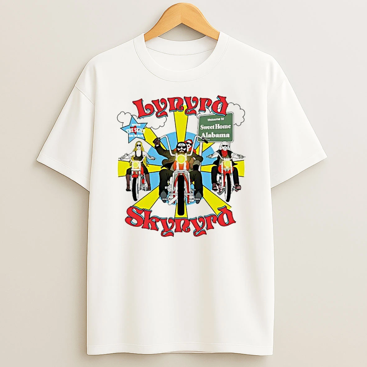 Lynyrd Skynyrd Sweet Home Alabama Concert T Shirt
