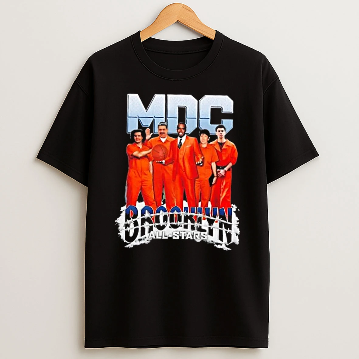 Mdc Brooklyn All Stars Thug Life Graphic T Shirt