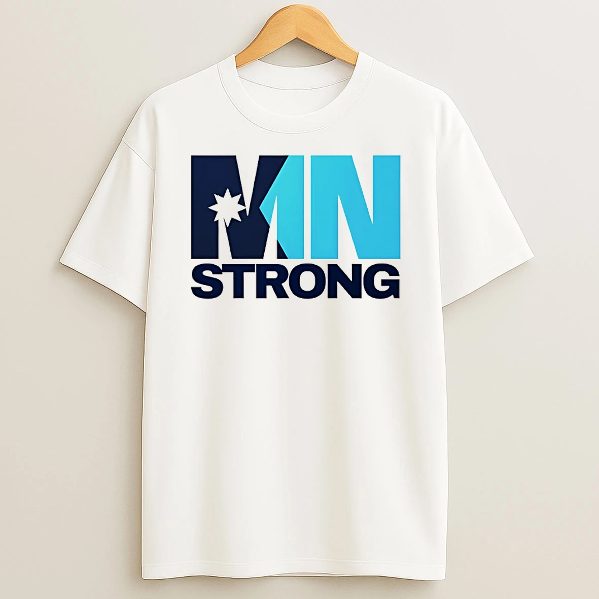 Mn Strong Minneapolis Minnesota Kiss Cut T Shirt