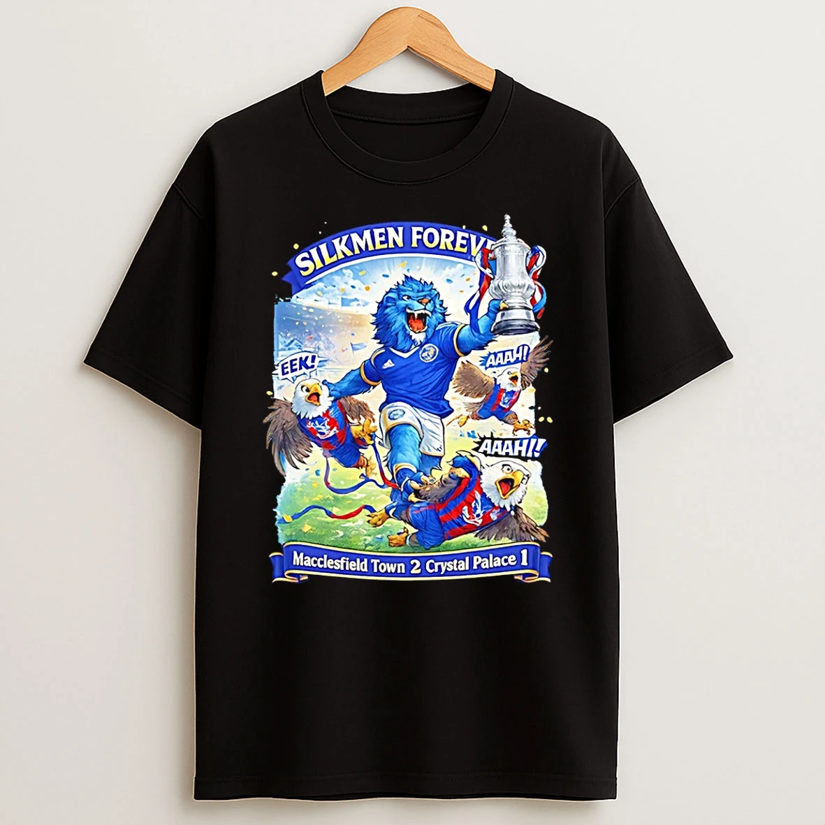Macclesfield Town 2 Crystal Palace 1 Fa Cup T Shirt