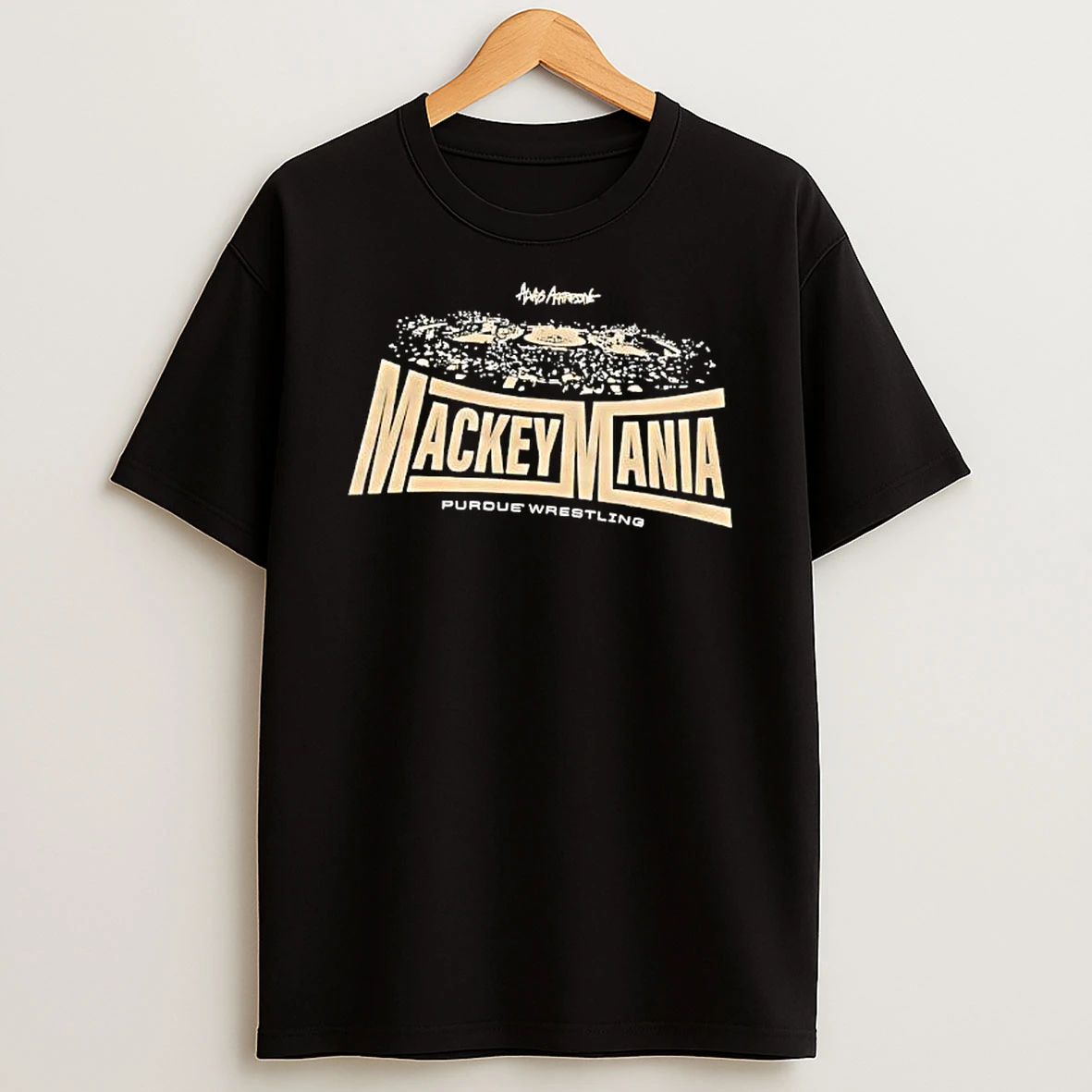 Mackeymania Purdue Wrestling Graphic T Shirt