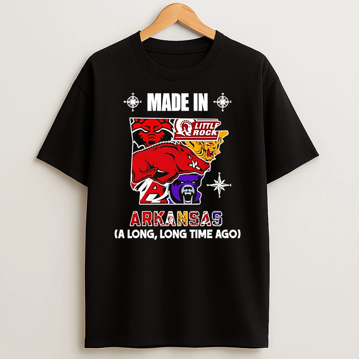 Made In Arkansas A Long Long Time Ago State T Shirt