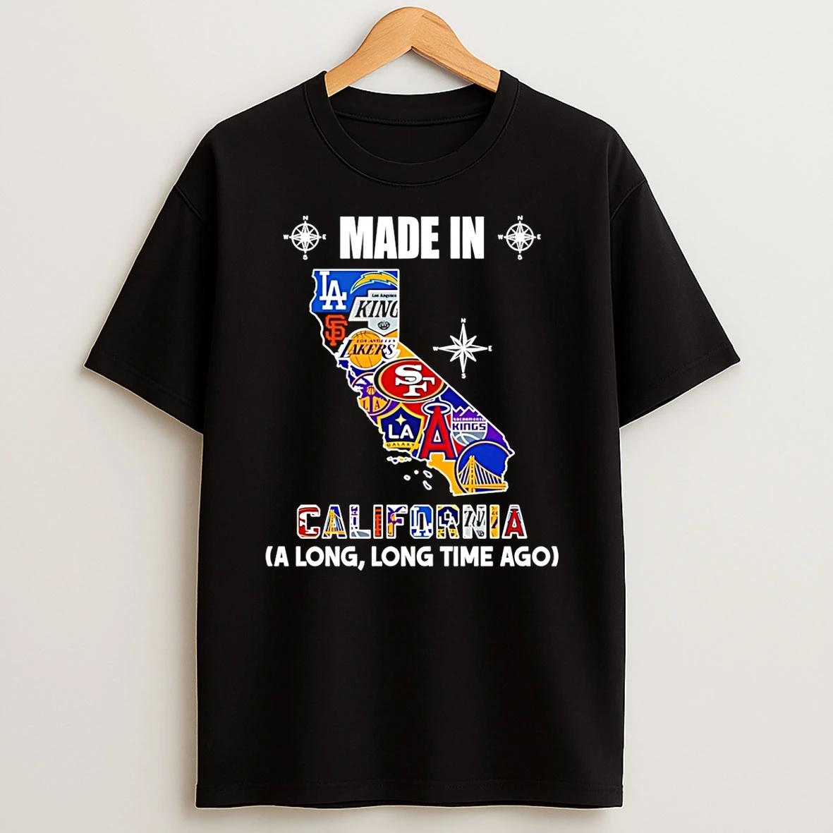 Made In California A Long Long Time Ago State T Shirt