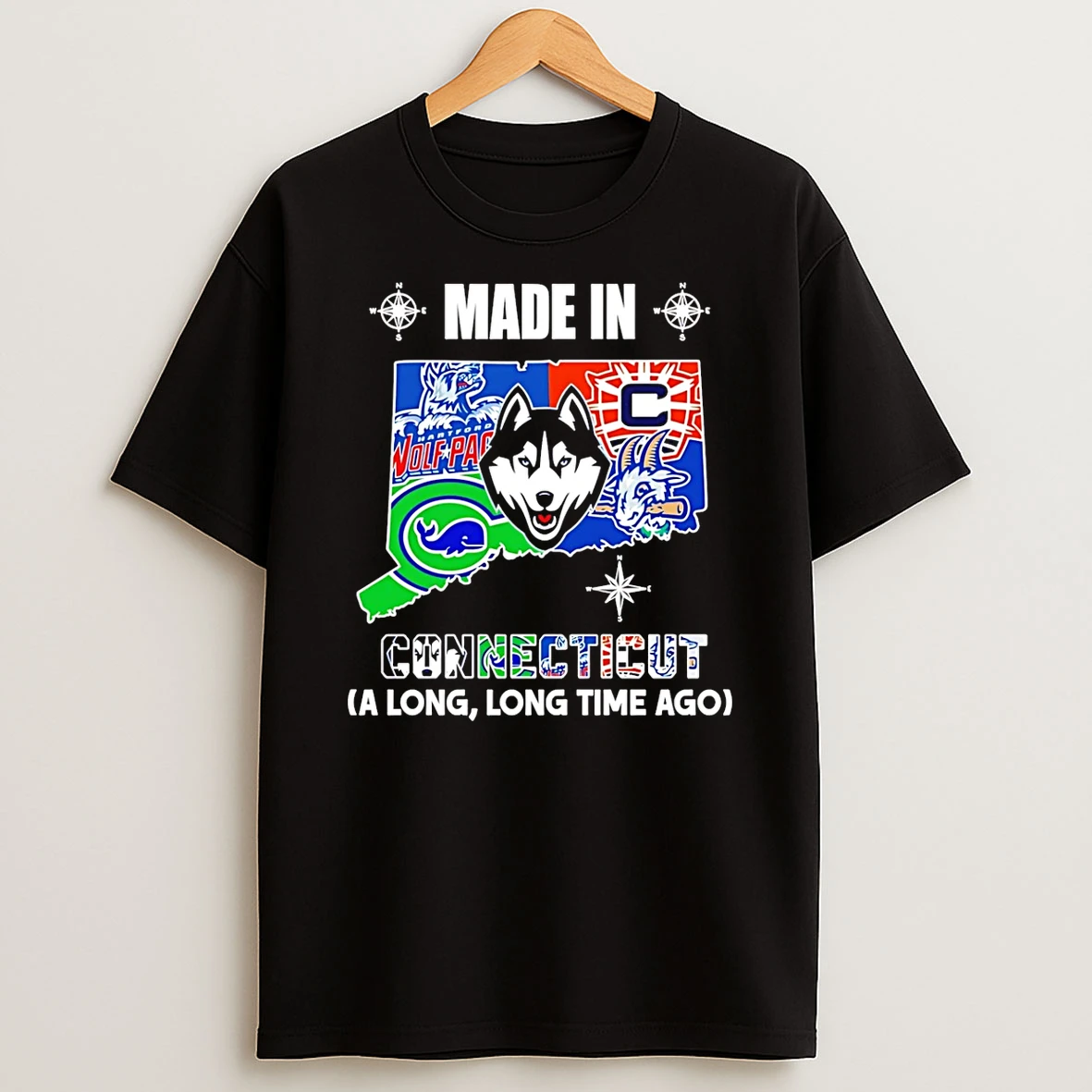 Made In Connecticut A Long Long Time Ago State T Shirt