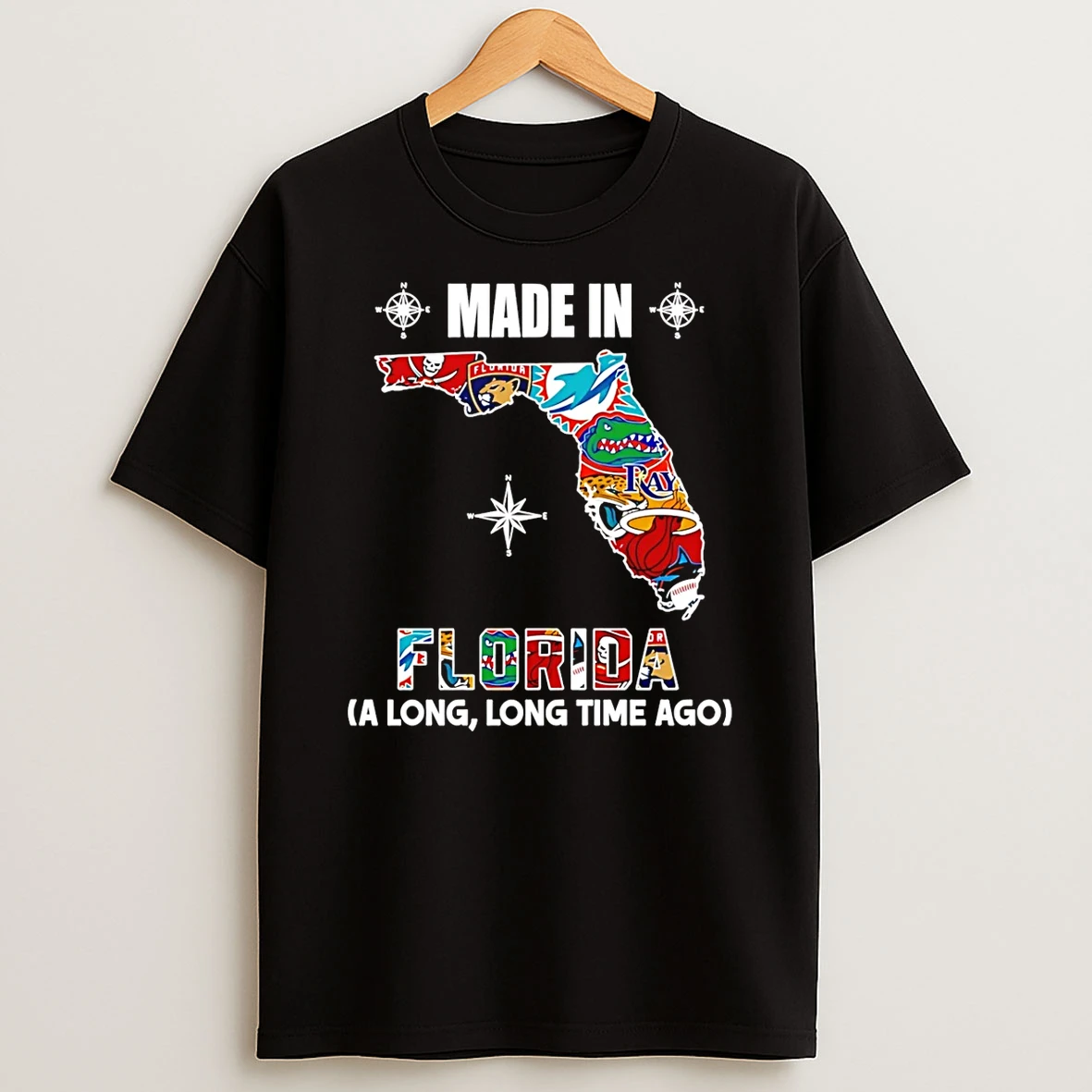 Made In Florida A Long Long Time Ago State T Shirt