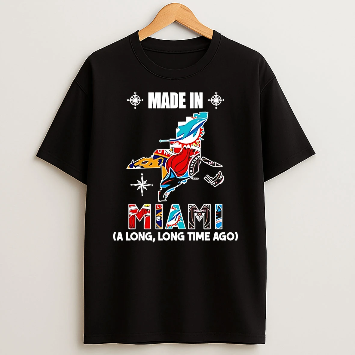 Made In Miami A Long Long Time Ago State T Shirt