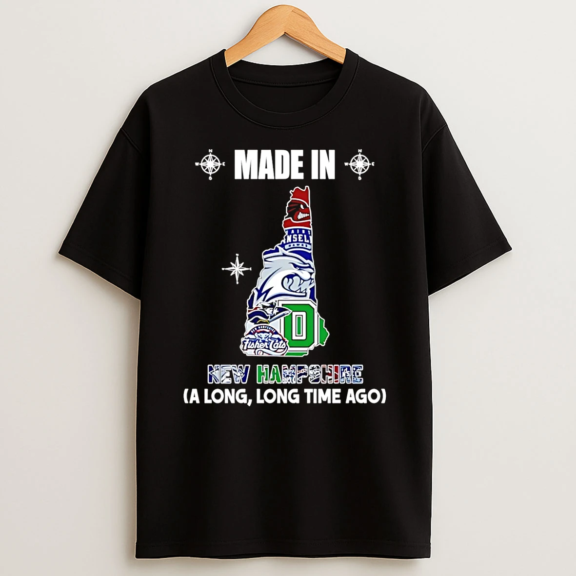 Made In New Hampshire A Long Long Time Ago State T Shirt