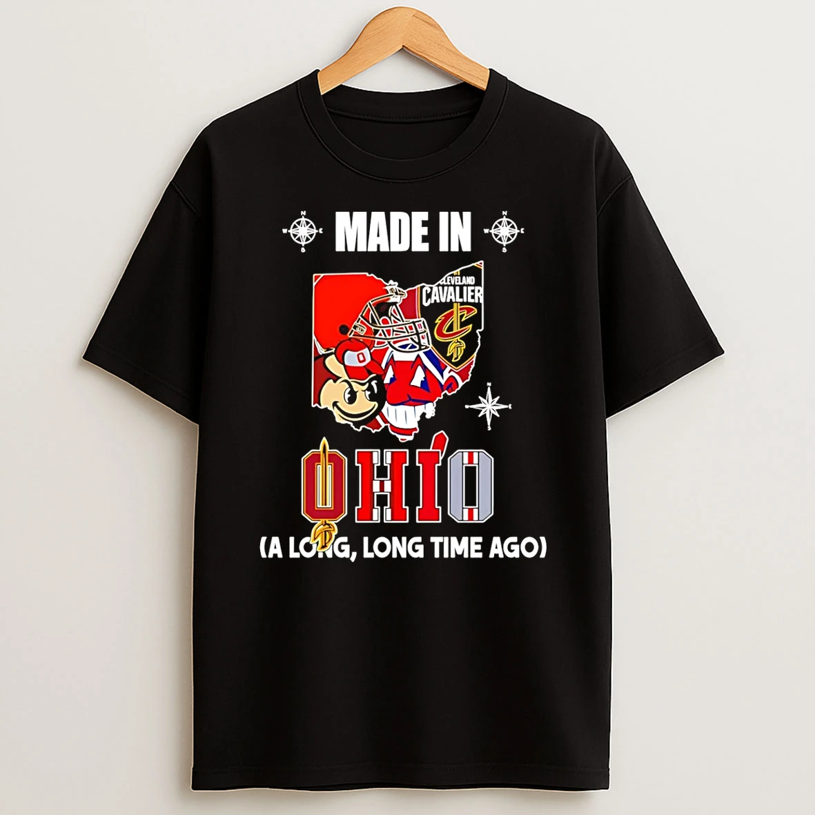 Made In Ohio A Long Long Time Ago State T Shirt