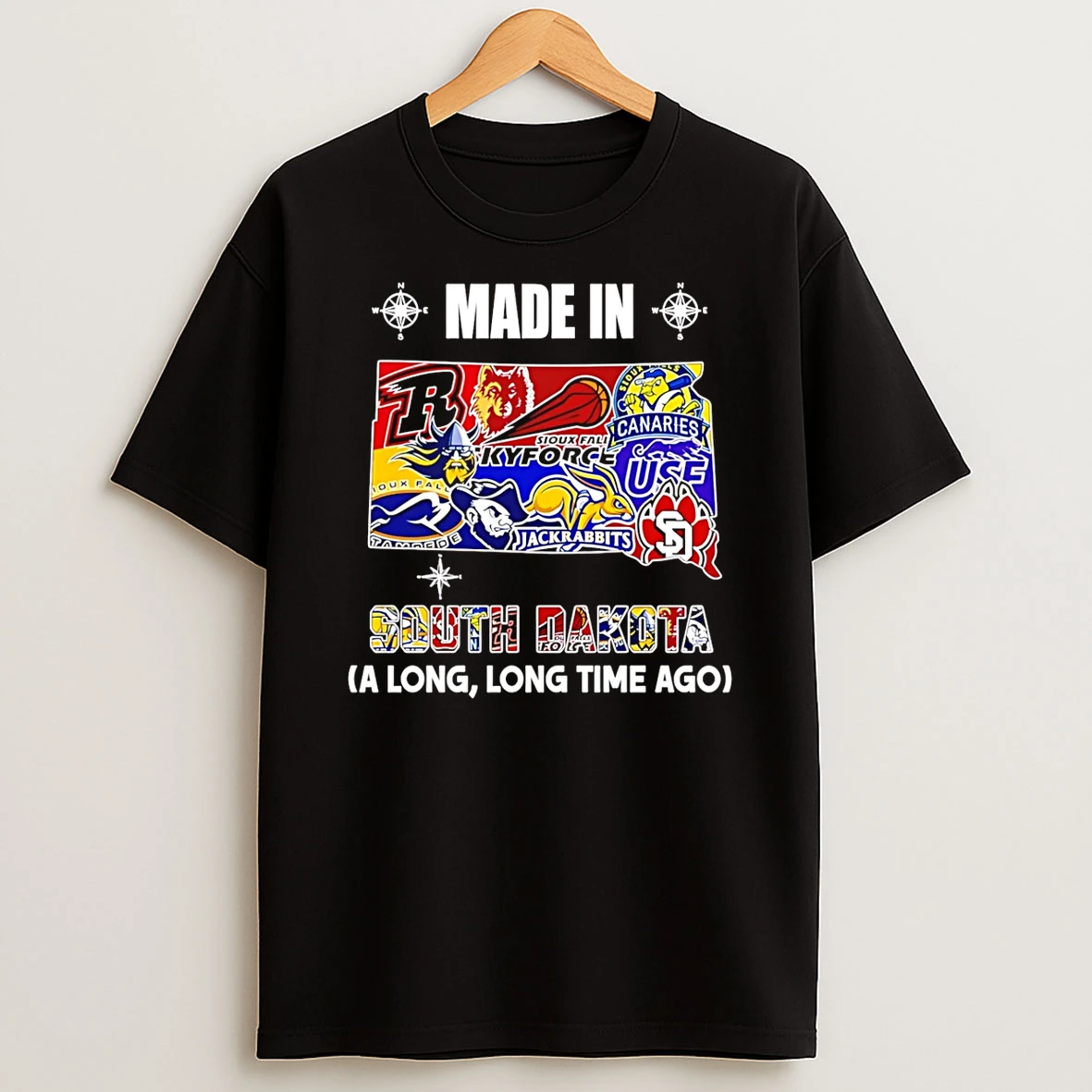 Made In South Dakota A Long Long Time Ago State T Shirt