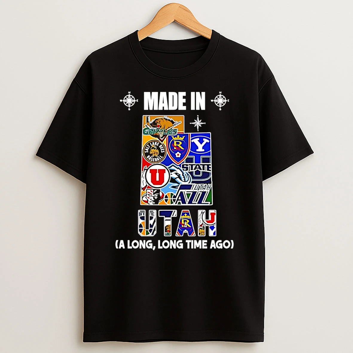 Made In Utah A Long Long Time Ago State T Shirt