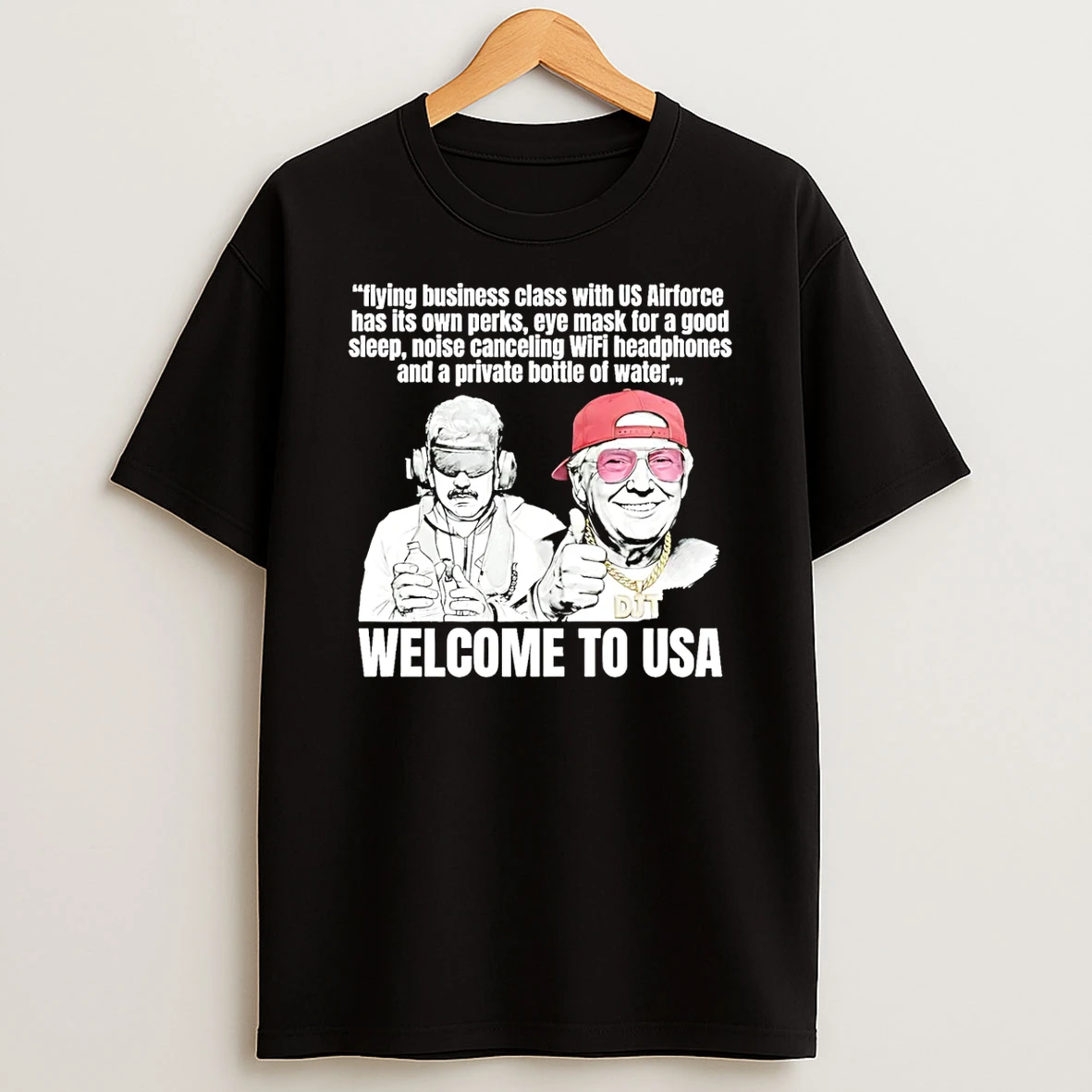 Maduro Welcome To Usa Trump T Shirt