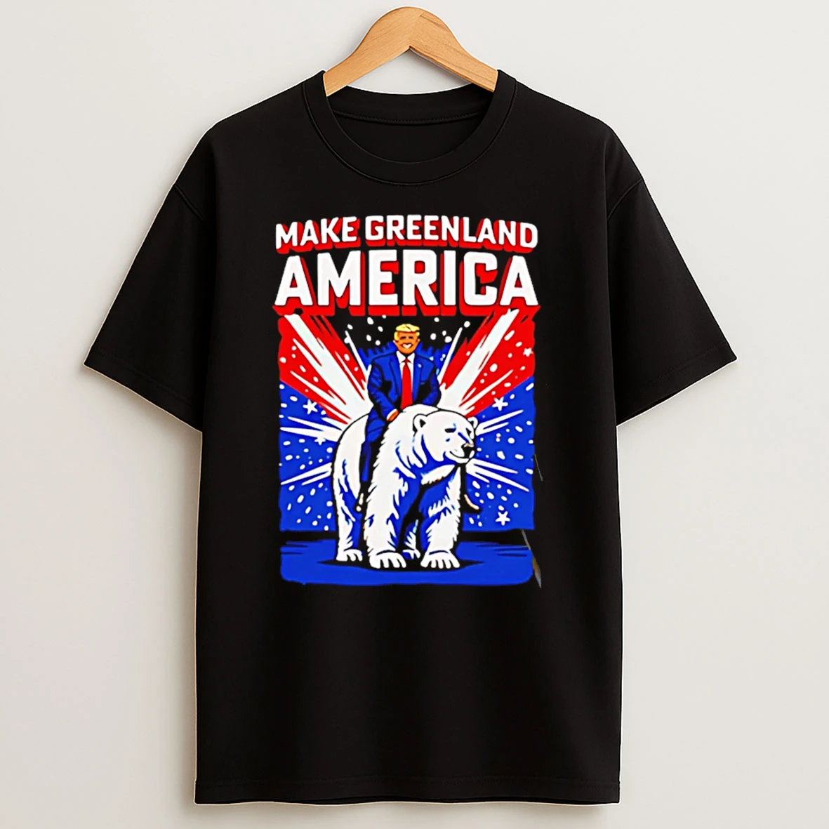 Make Greenland America Trump And Bear T Shirt