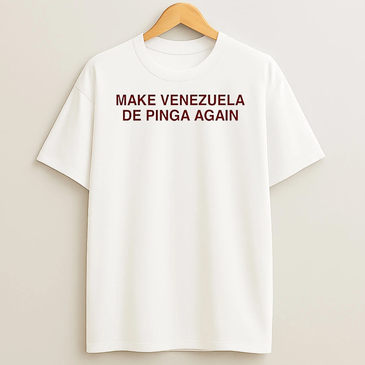 Make Venezuela De Pinga Again Circle T Shirt