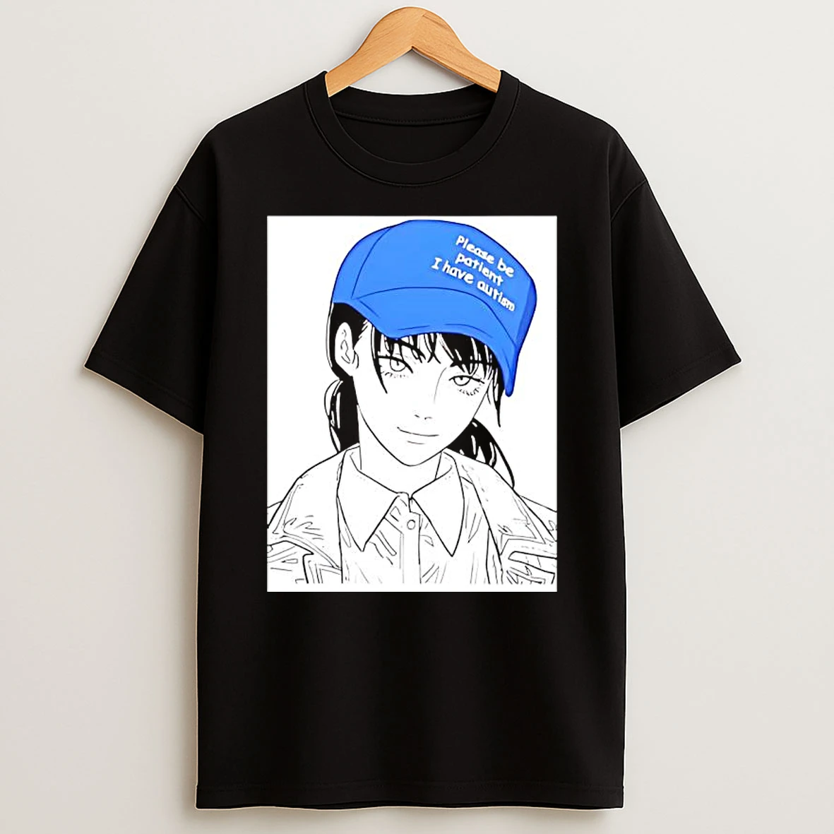 Makima Anime Chainsaw Man Please Be Patient I Have Autism T Shirt