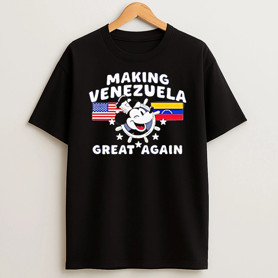 Making Venezuela Great Again Mickey Flag T Shirt