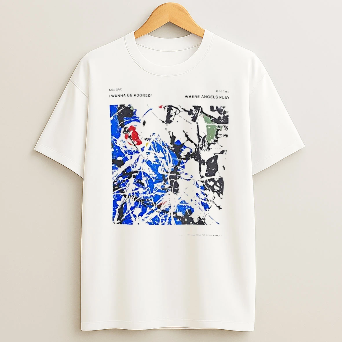 Manchester United Adidas Stone Roses T Shirt