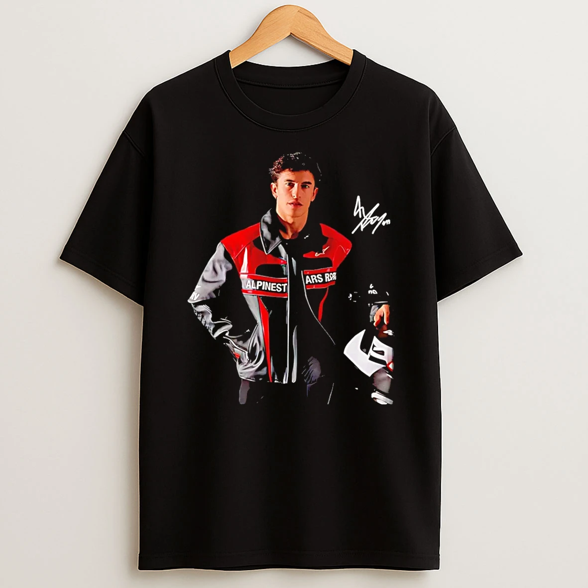 Marc Marquez Gp Champion Signature Graphic T Shirt
