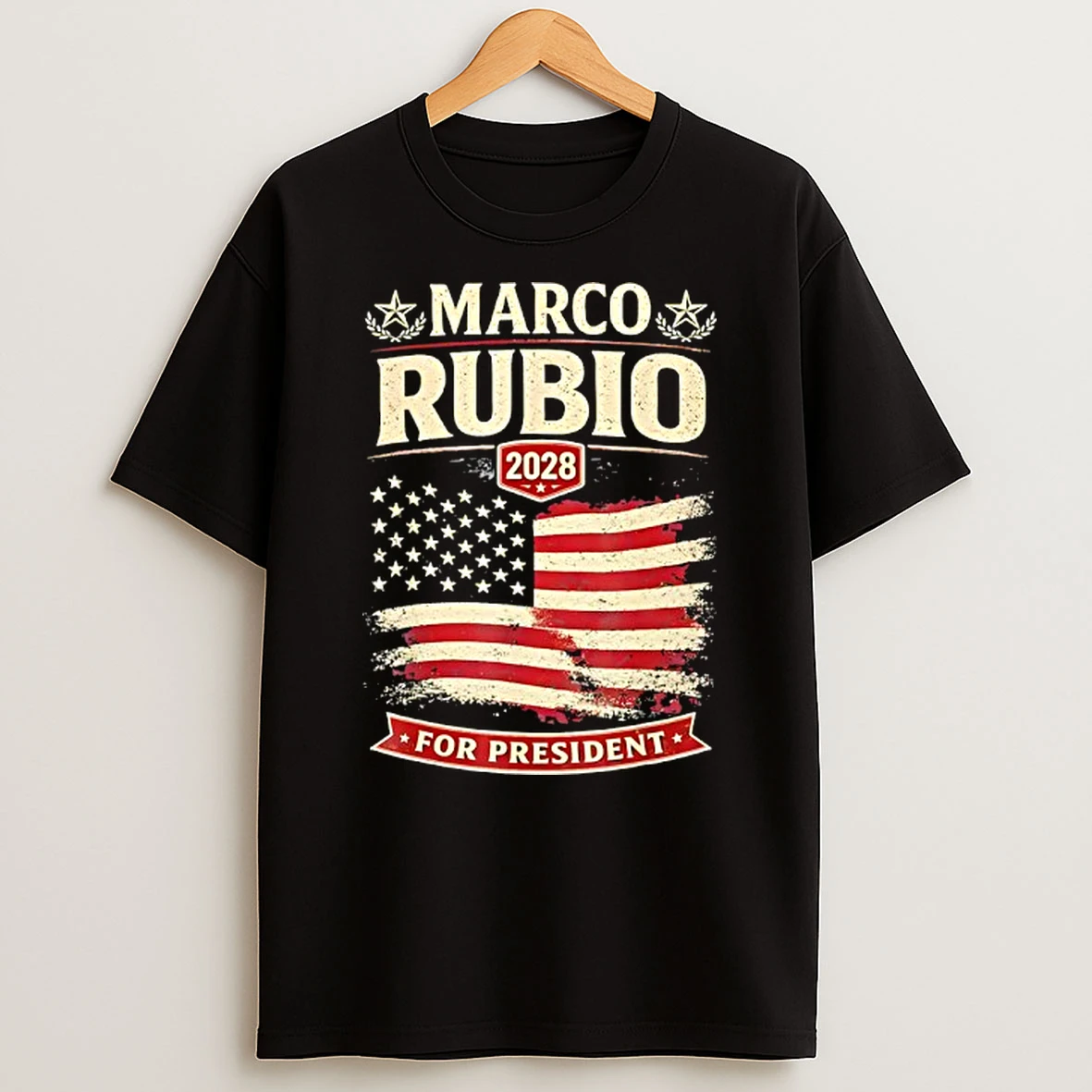Marco Rubio President 2028 Rubio 2028 Retro Election Vintage T Shirt