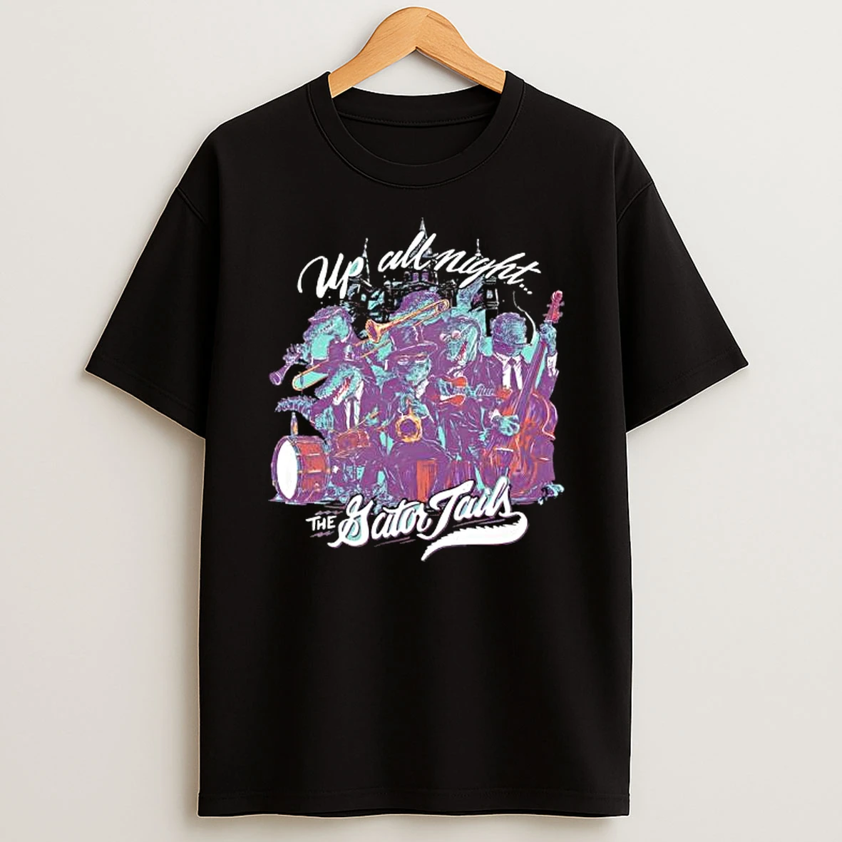 Mardi Gras 2026 Up All Night T Shirt