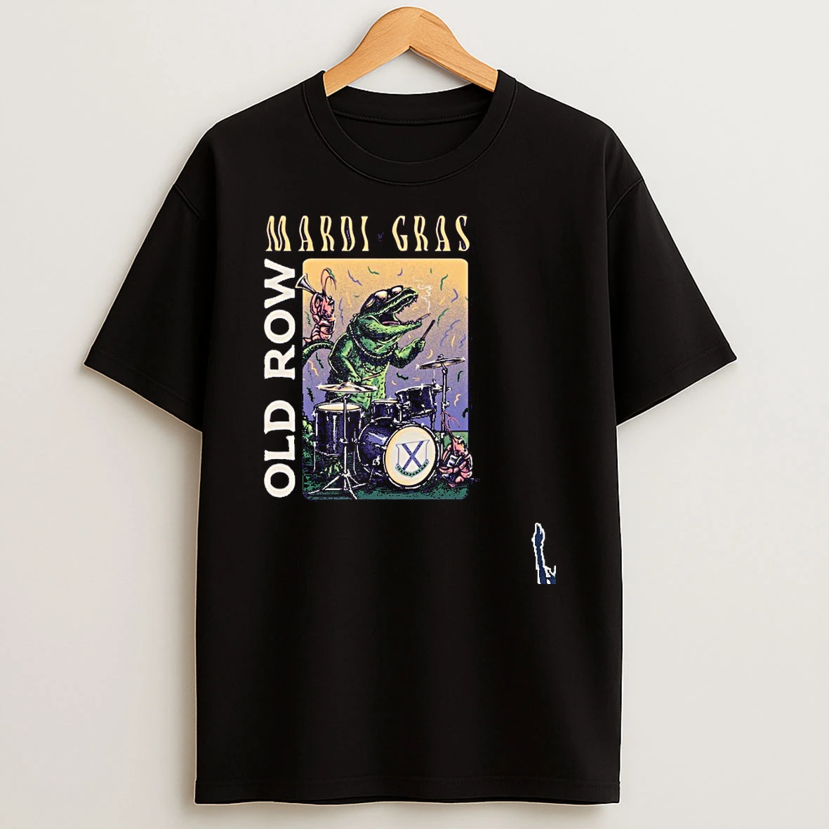 Mardi Gras Gator Band T Shirt