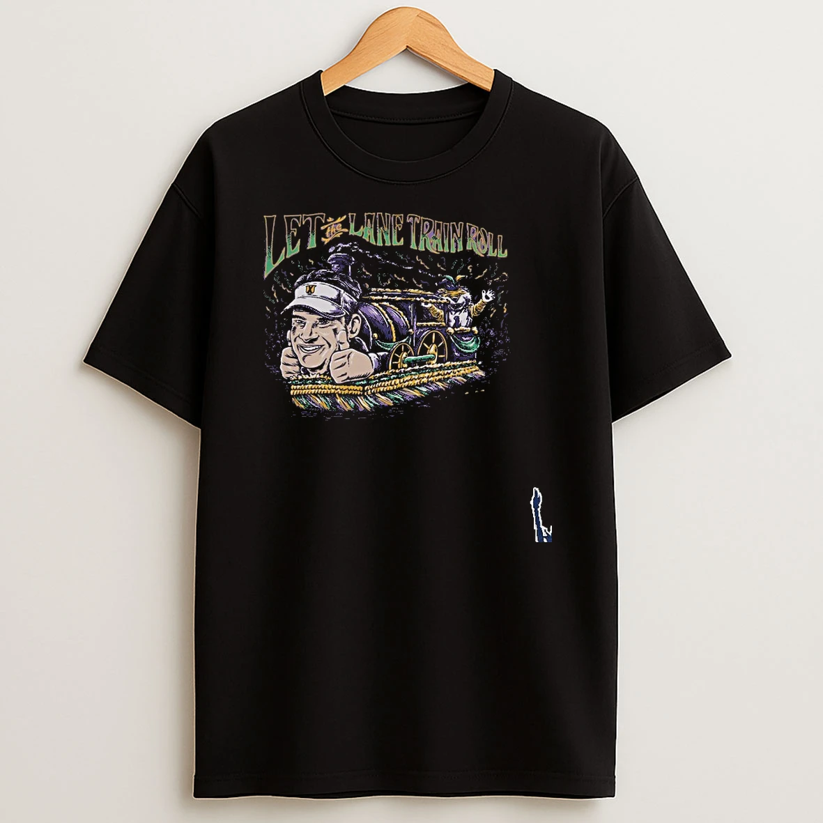 Mardi Gras Let The Lane Train Roll T Shirt