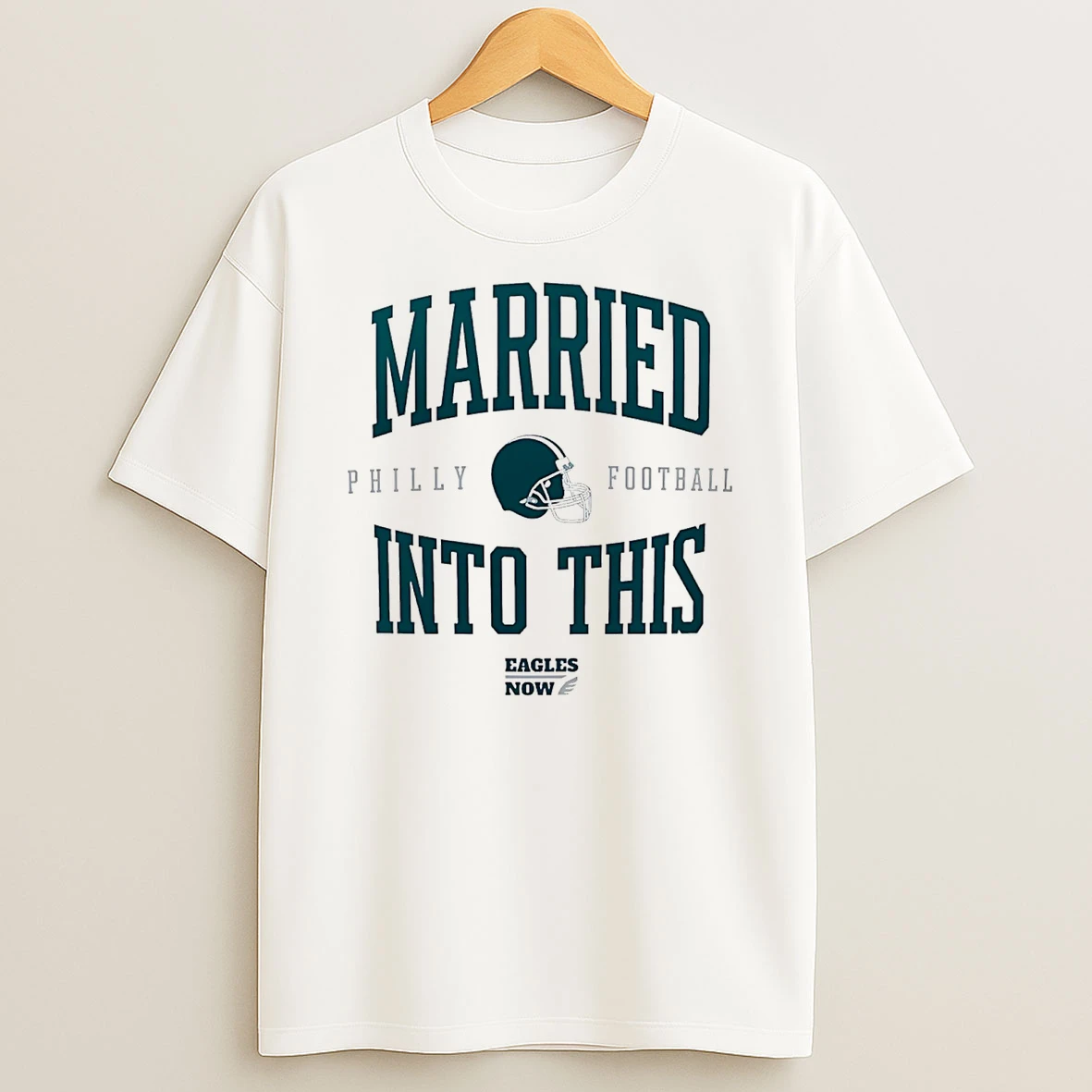 Married Into This Philadelphia Football 2026 T Shirt