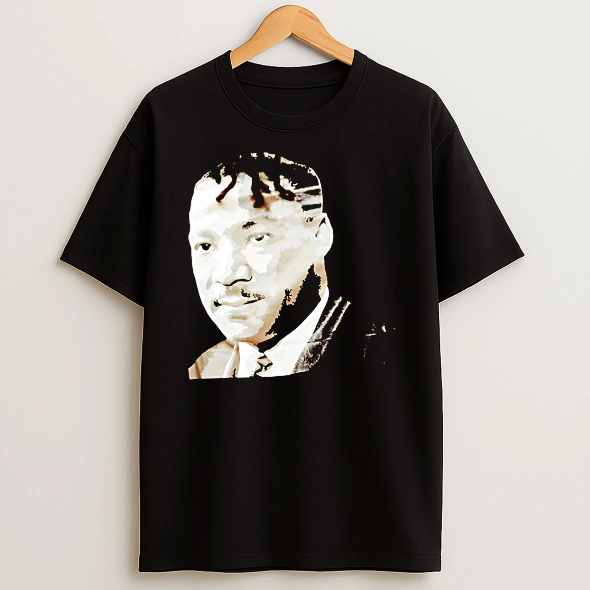 Martin Luther King Jr Big Face Memphis Tigers Basketball Vintage T Shirt