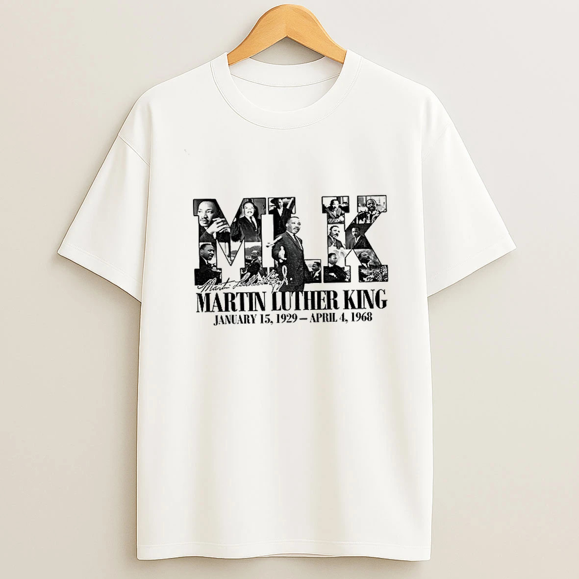 Martin Luther King Signature Mlk 1929 2968 T Shirt