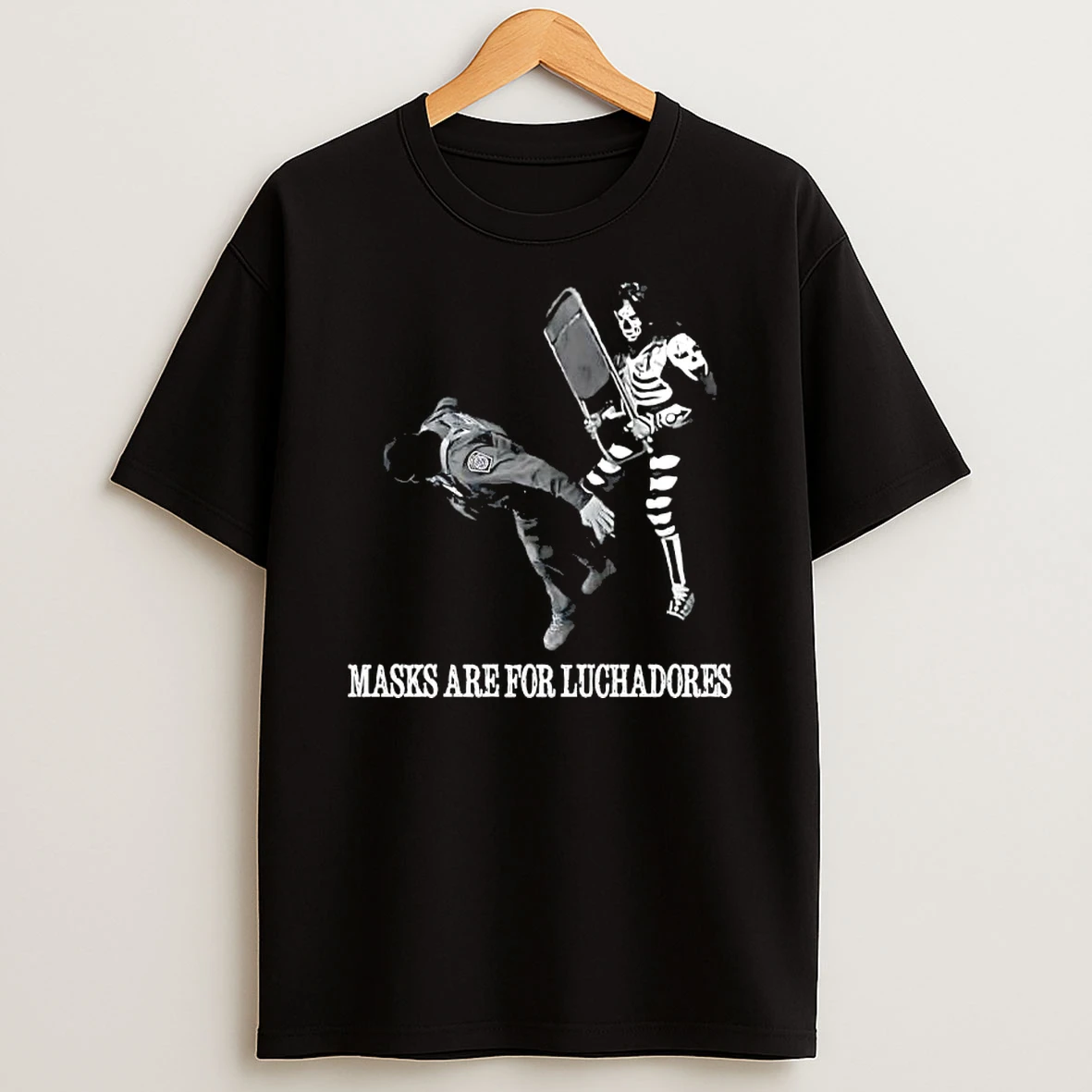 Masks Are For Luchadores La Parka T Shirt