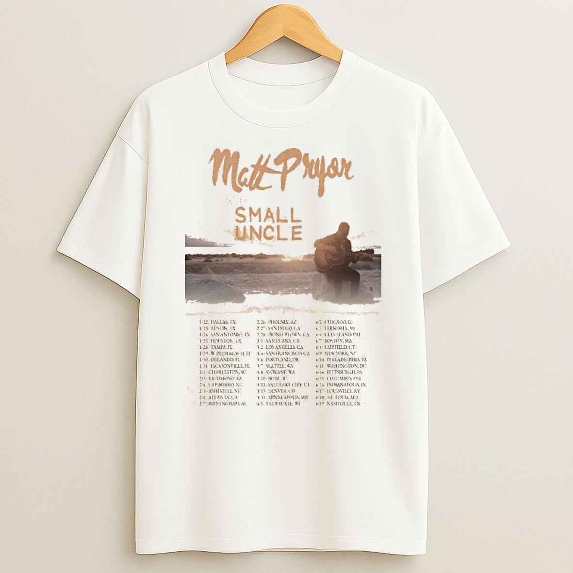 Matt Pryor 2026 The Salton Sea Tour T Shirt