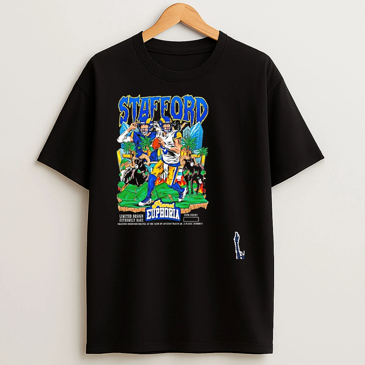 Matt Stafford Los Angeles Rams Nflpa Player T Shirt