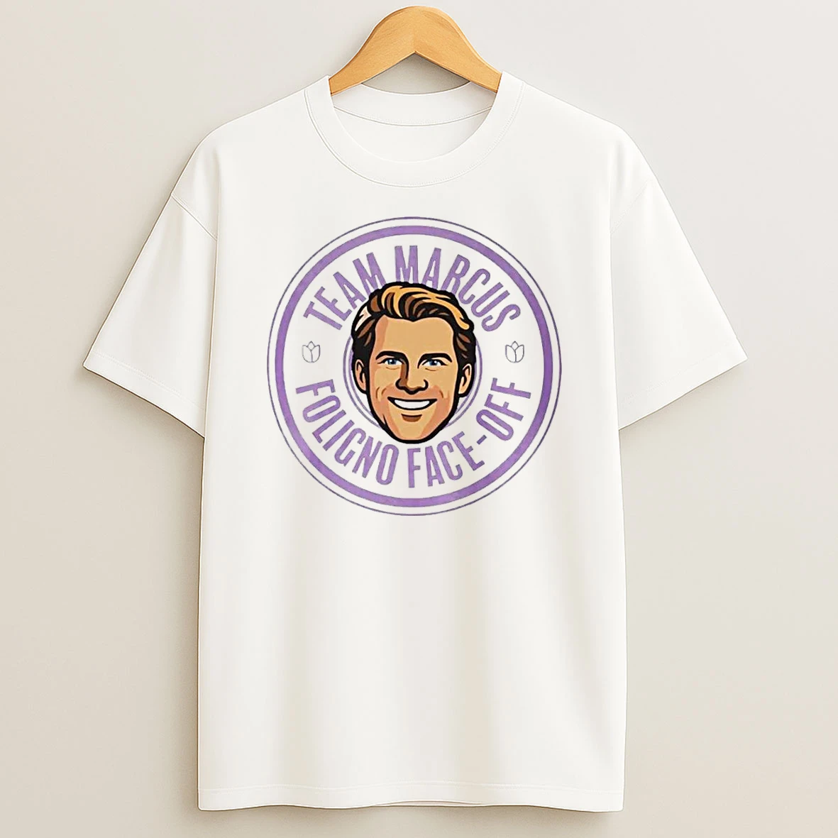 Matthew Schaefer Team Marcus Foligno Face Off T Shirt