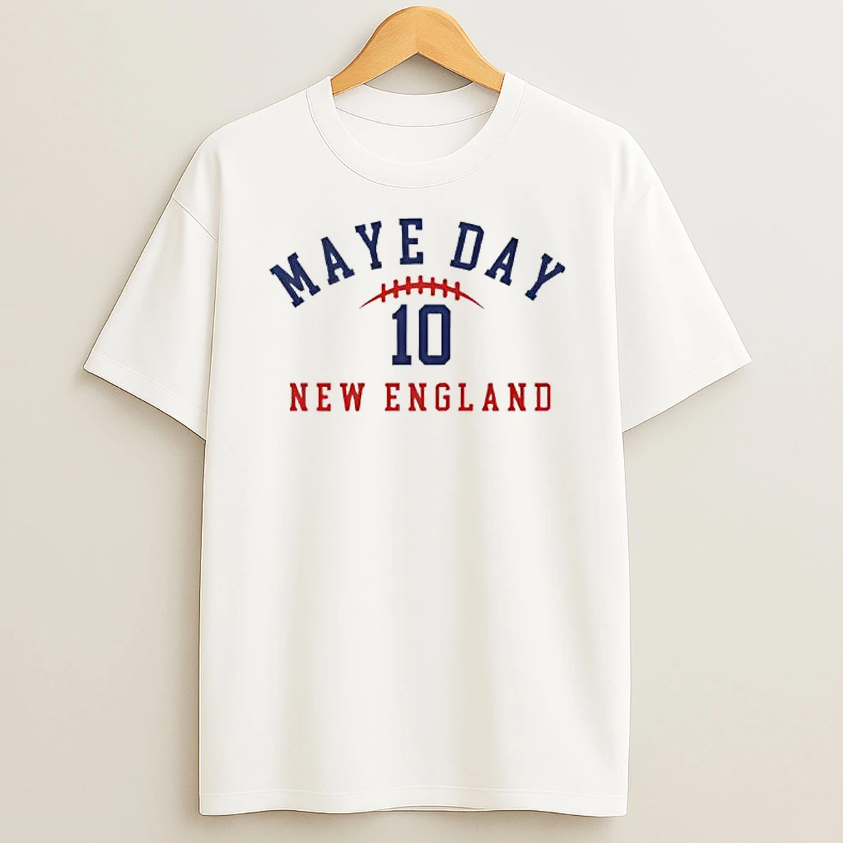 Maye Day 10 New England Retro T Shirt
