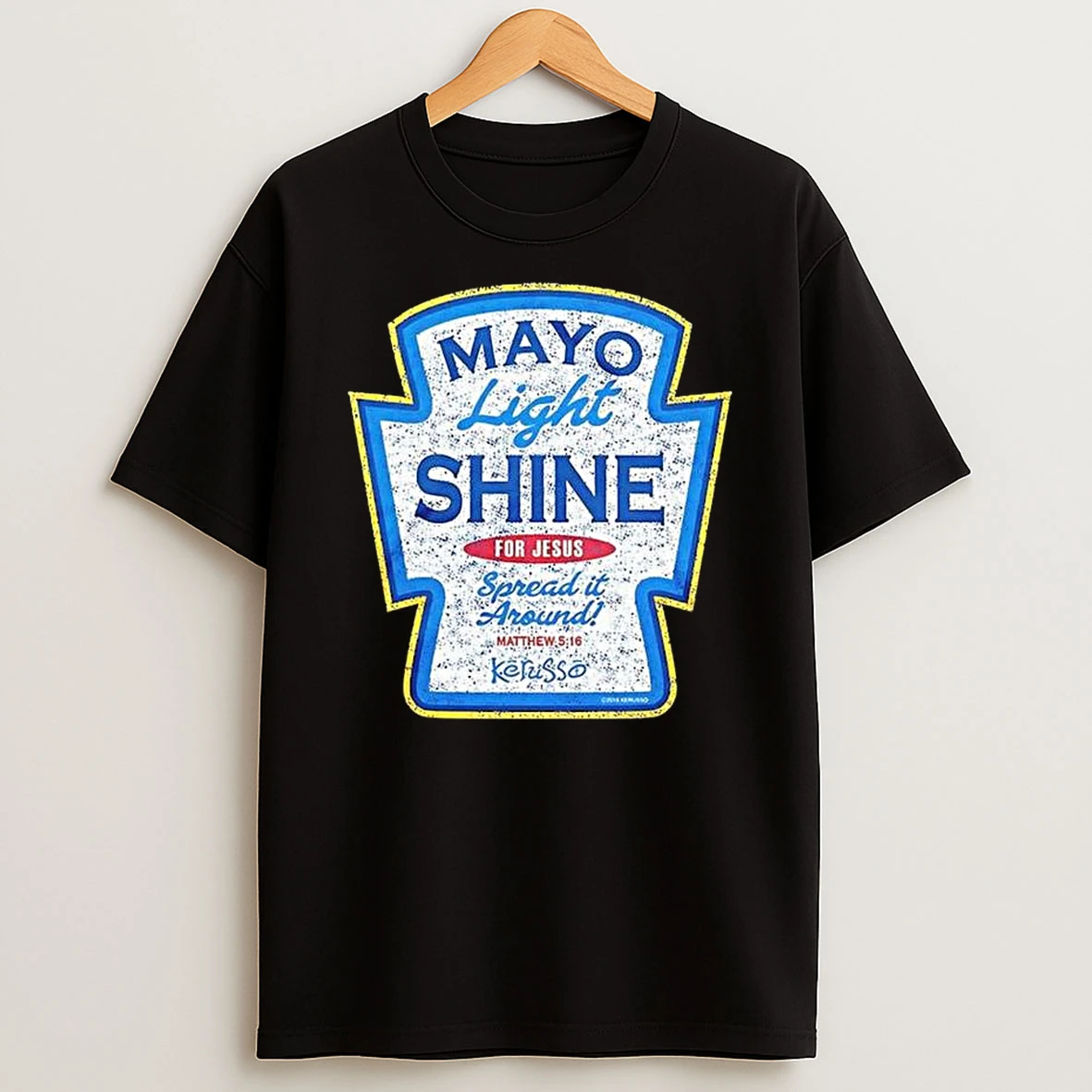 Mayo Light Shine Spread It Around T Shirt