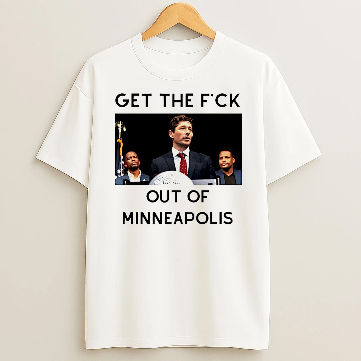 Mayor Jacob Frey Frey Get The Fuck Out Of Minneapolis T Shirt