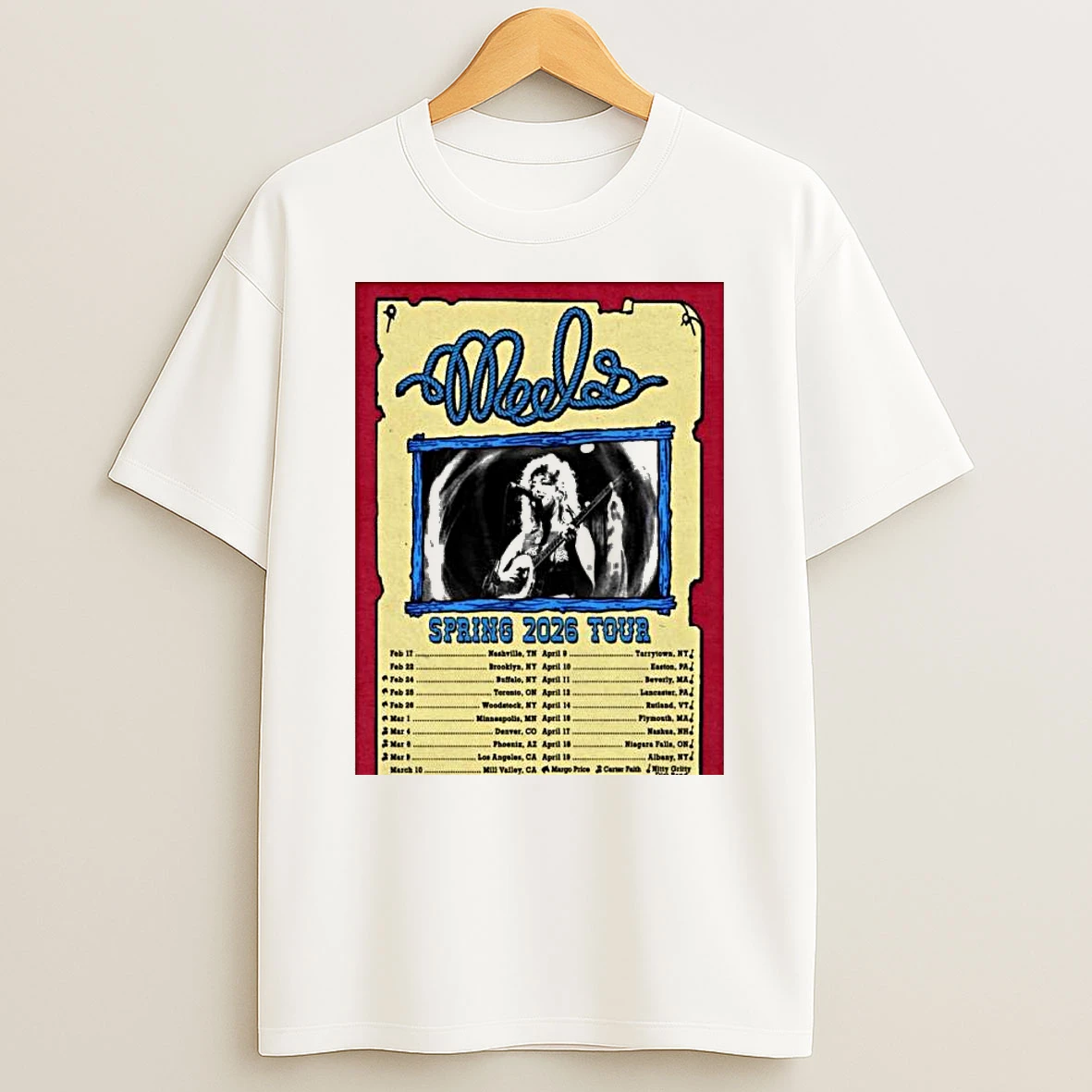 Meels Spring Tour 2026 T Shirt