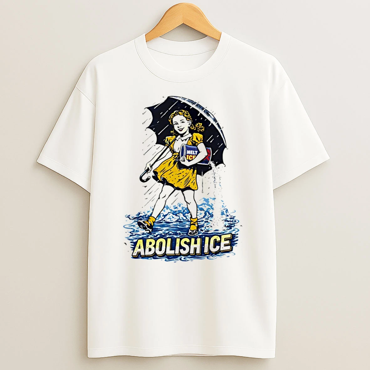 Melt Ice Anti Fascist Democrat Stay Salty Melt Ice Protest T Shirt
