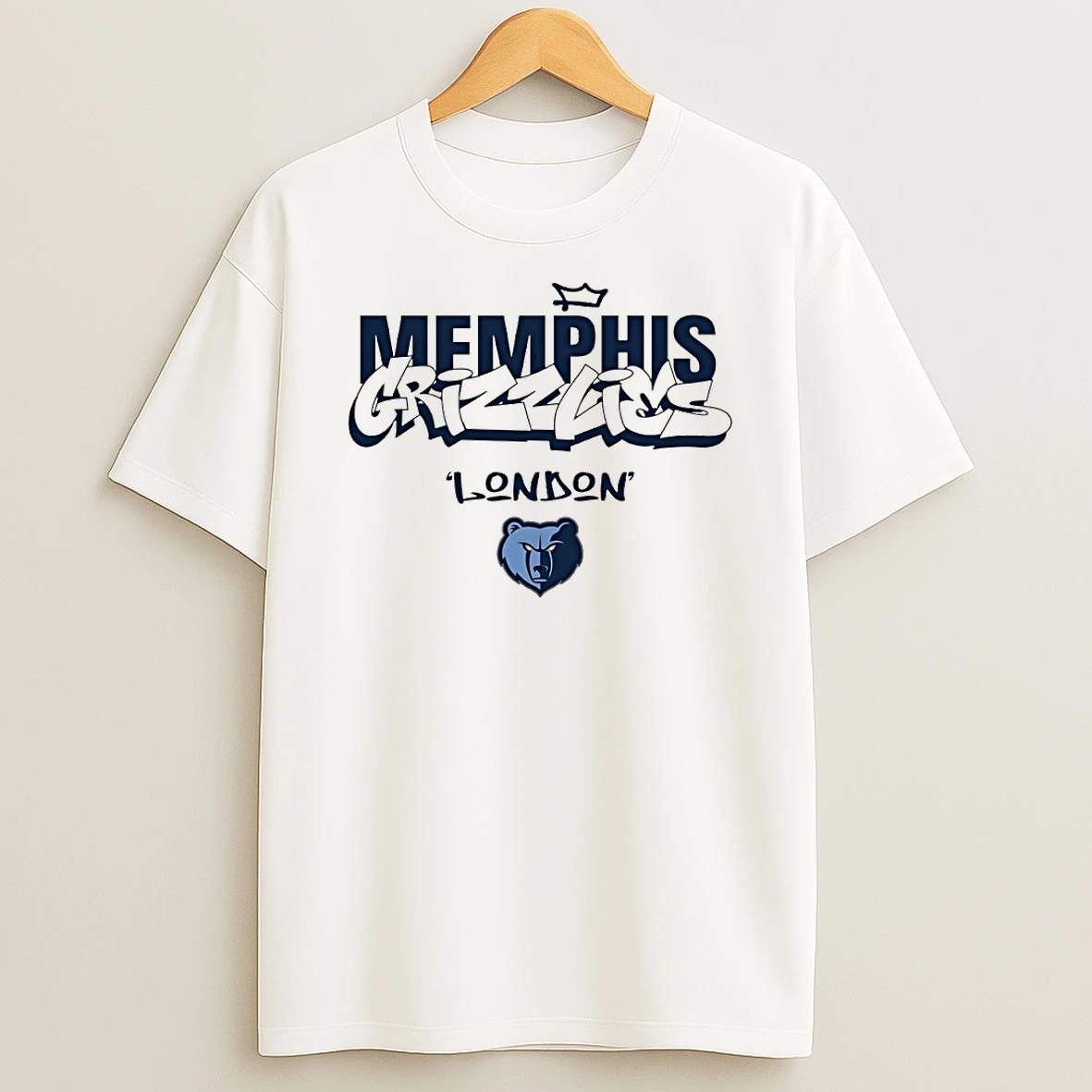Memphis Grizzlies 2026 London Game Circle T Shirt
