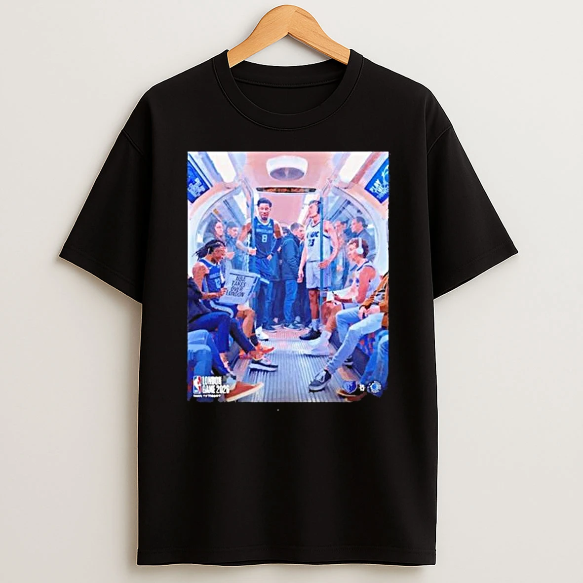 Memphis Grizzlies Vs Orlando Magic Nba Takes Over Nba London 2026 Player Train T Shirt