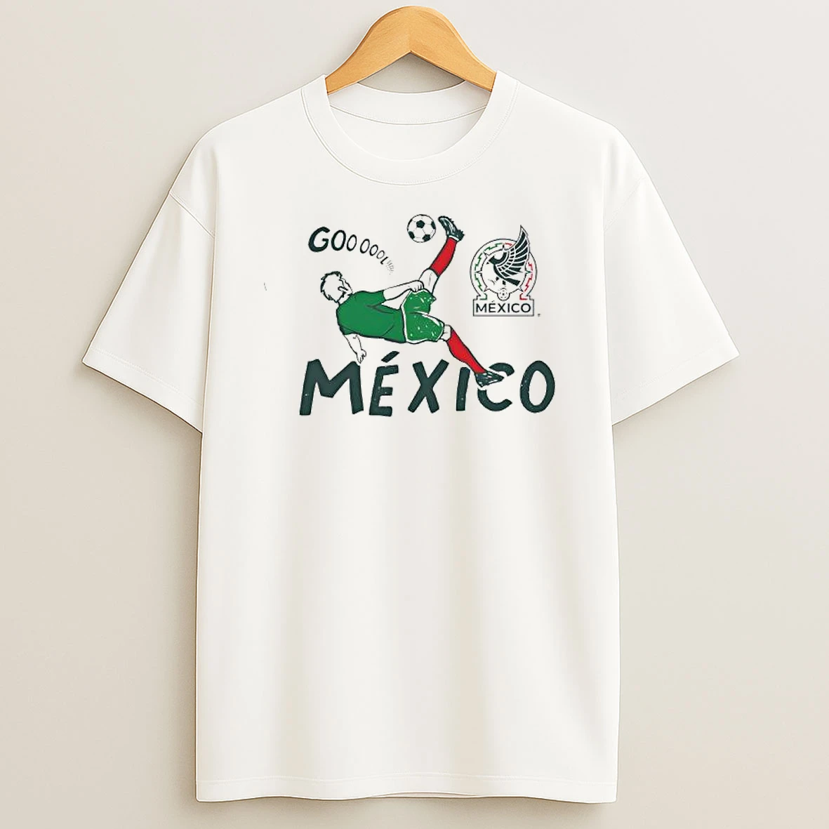 Mexico National Team Vive La Fete Chilena Style T Shirt