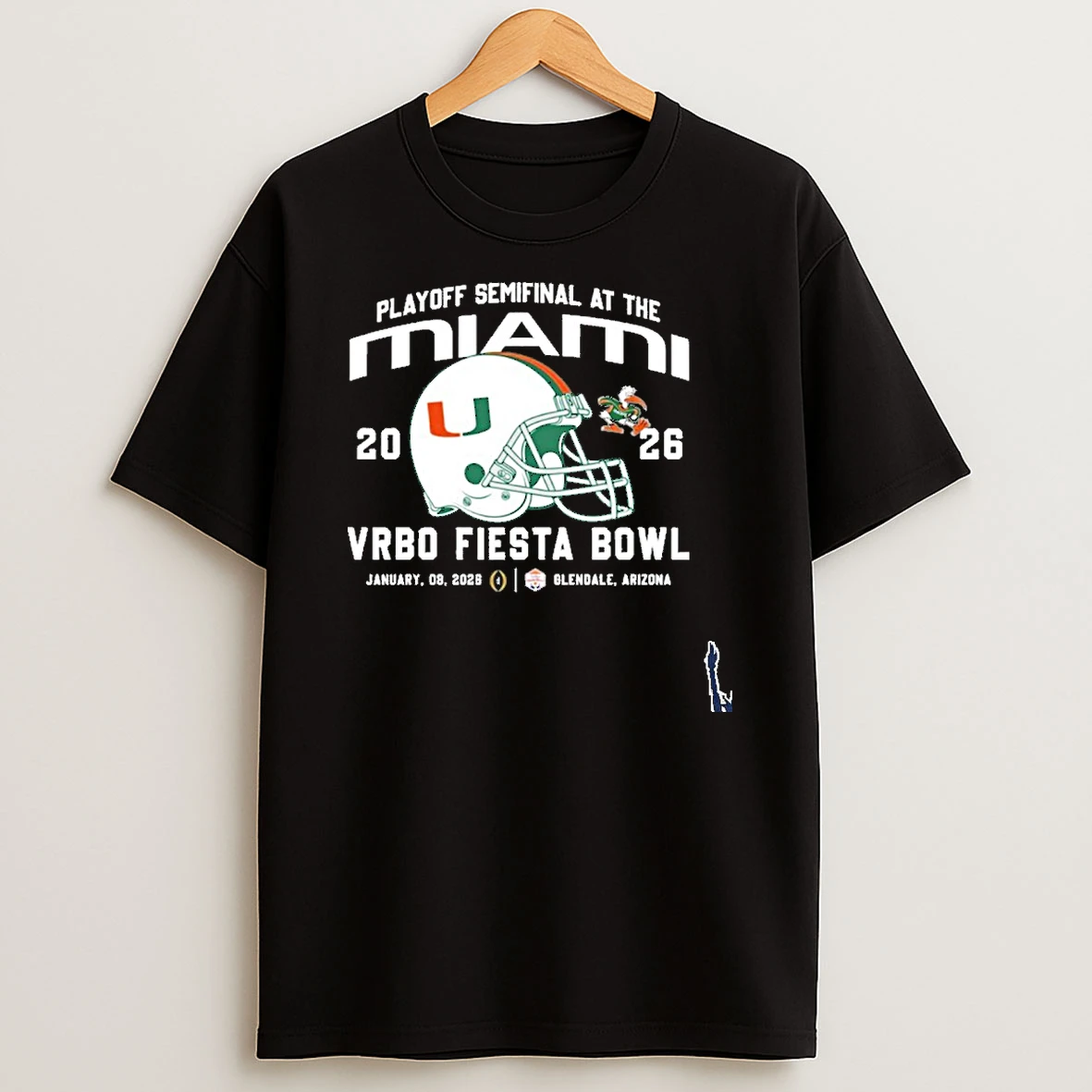 Miami Cfp Playoff Fiesta Bowl Helmet T Shirt