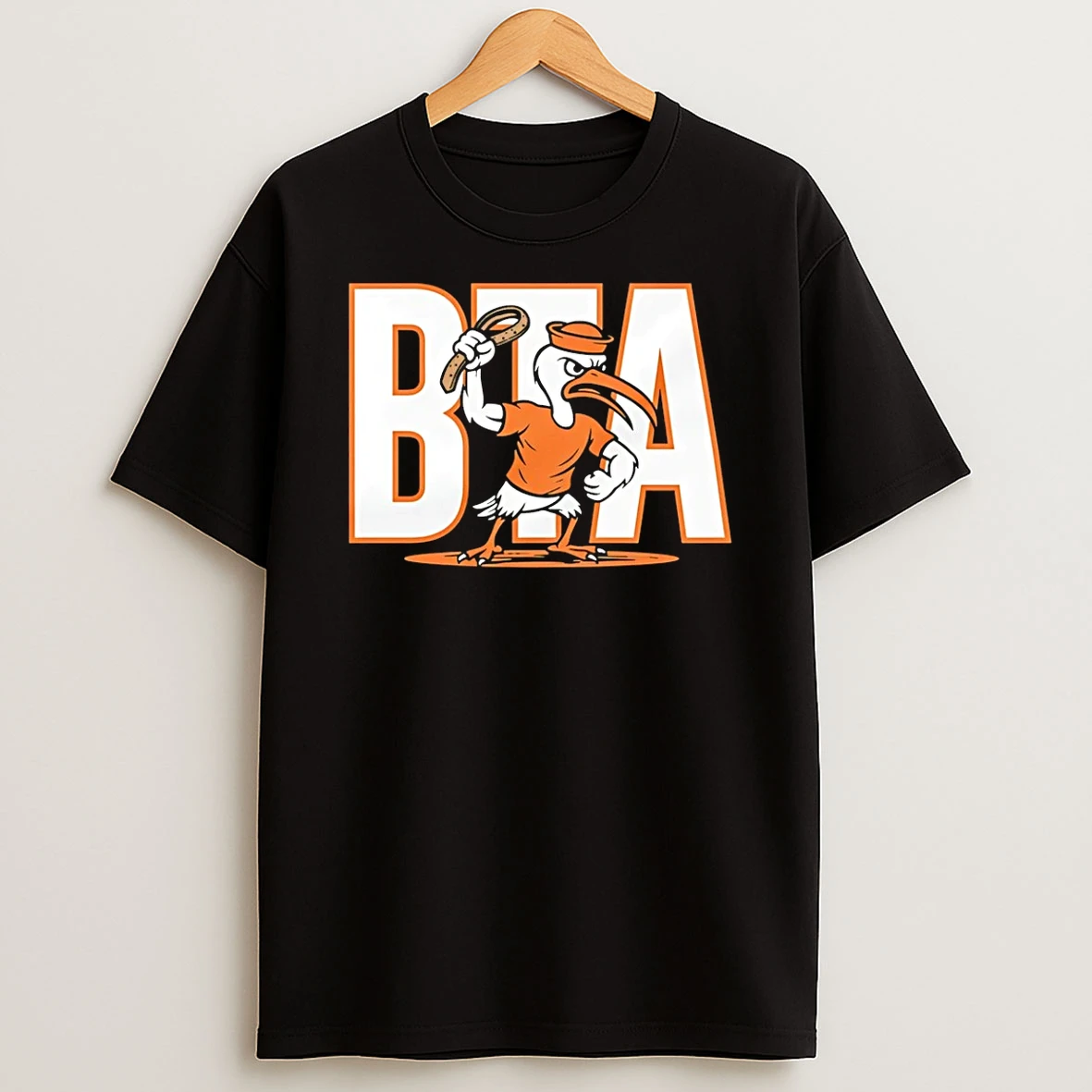 Miami Hurricanes Bta Mascot T Shirt