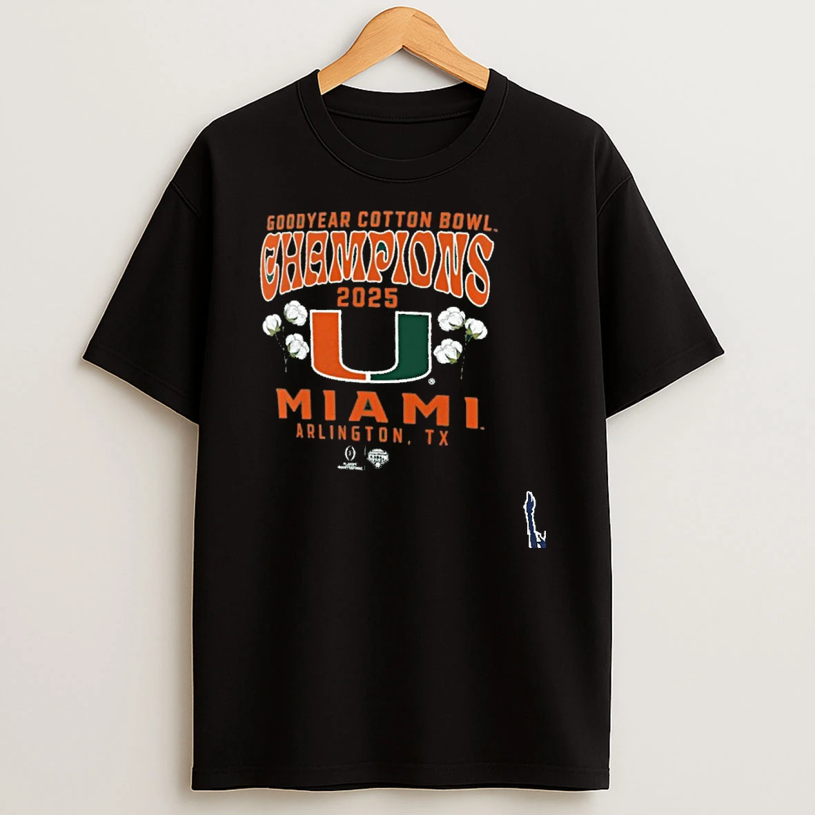 Miami Hurricanes Cfp 2025 Cotton Bowl Champions Hometown Pride T Shirt