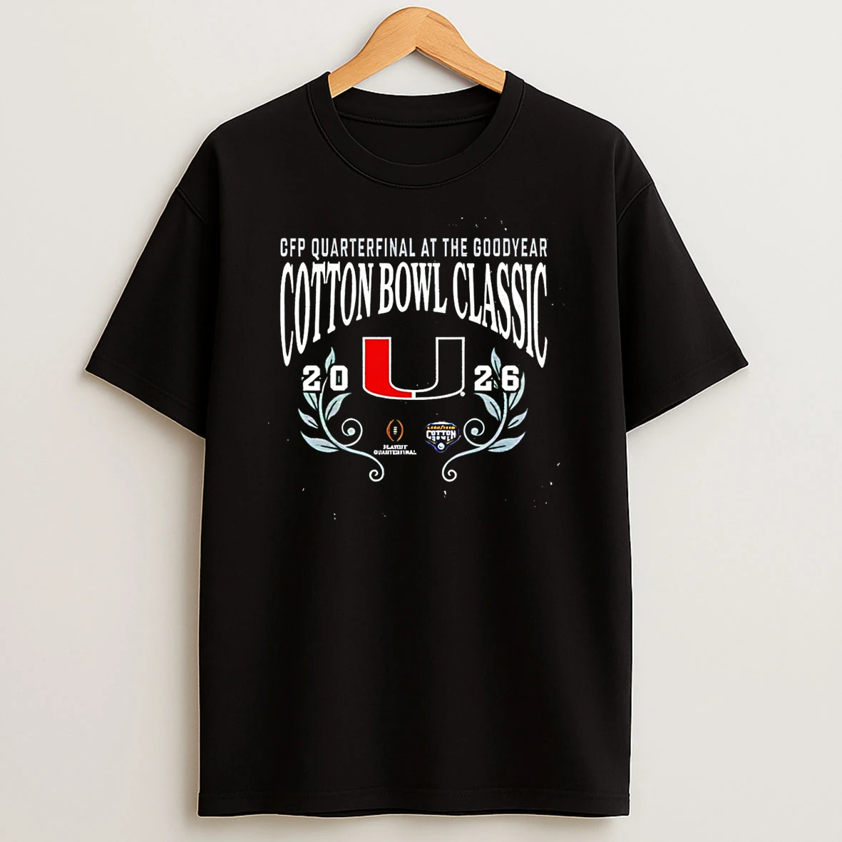 Miami Hurricanes Cfp 2026 Orange Bowl Game Vintage T Shirt