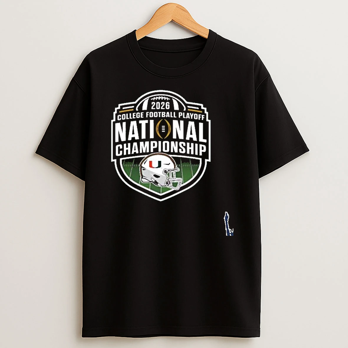 Miami Hurricanes Cfp National Championship Game Logo T Shirt