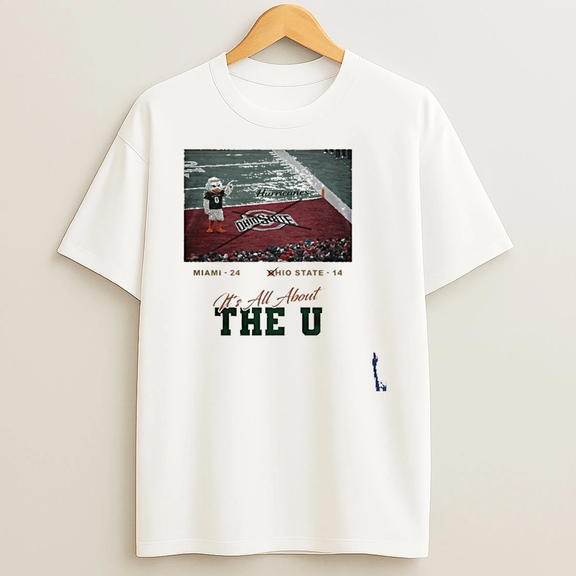Miami Hurricanes Cfp Quarterfinal Game Winners The U T Shirt